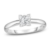 Thumbnail Image 1 of Diamond Solitaire Engagement Ring 1/3 ct tw Princess 14K White Gold (I2/I)