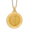 Thumbnail Image 1 of Religious Medal Pendant Necklace 14K Yellow Gold 18"