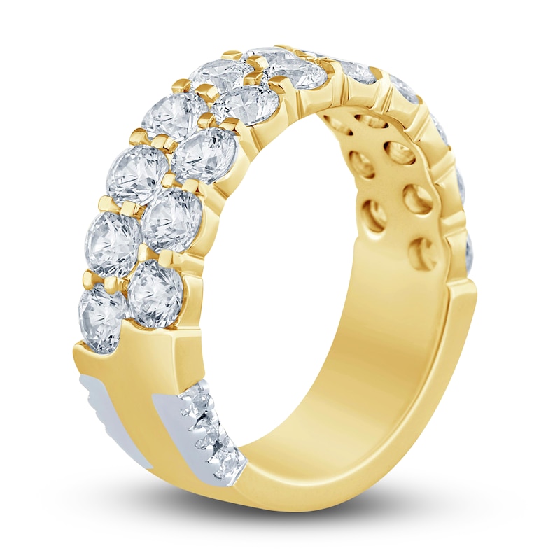 Main Image 2 of Pnina Tornai Lab-Grown Diamond Anniversary Band 3 ct tw Round 14K Yellow Gold