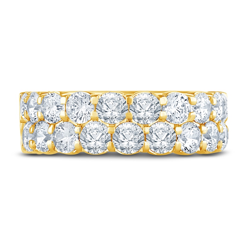 Main Image 3 of Pnina Tornai Lab-Grown Diamond Anniversary Band 3 ct tw Round 14K Yellow Gold