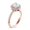 Thumbnail Image 1 of Vera Wang WISH Diamond Engagement Ring 2 ct tw Round 18K Rose Gold