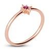 Thumbnail Image 2 of Juliette Maison Natural Rhodolite Garnet Starburst Ring 10K Rose Gold