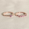 Thumbnail Image 4 of Juliette Maison Natural Citrine Starburst Ring 10K White Gold
