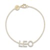 Thumbnail Image 0 of Juliette Maison Diamond Station Name Bracelet 3/8 ct tw Round 10K Yellow Gold