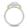 Thumbnail Image 2 of Y-Knot Diamond Engagement Ring 7/8 ct tw Round 14K Two-Tone Gold
