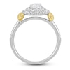 Thumbnail Image 3 of Y-Knot Diamond Engagement Ring 7/8 ct tw Round 14K Two-Tone Gold