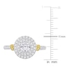 Thumbnail Image 3 of Y-Knot Diamond Engagement Ring 7/8 ct tw Round 14K Two-Tone Gold