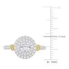 Thumbnail Image 4 of Y-Knot Diamond Engagement Ring 7/8 ct tw Round 14K Two-Tone Gold