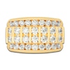 Thumbnail Image 3 of Certified Men's Lab-Grown Diamond Ring 4 ct tw Round 14K Yellow Gold