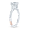 Thumbnail Image 2 of Pnina Tornai Lab-Grown Diamond Engagement Ring 2-1/5 ct tw Round/Heart 14K White Gold
