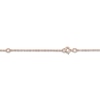 Thumbnail Image 2 of Personalized High-Polish Oval Pendant Necklace 14K Rose Gold 18"