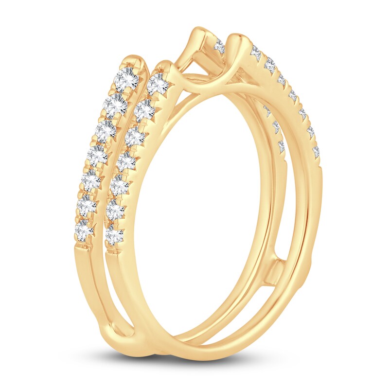 Main Image 2 of Diamond Enhancer Band 1/2 ct tw Round 14K Yellow Gold