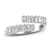 Thumbnail Image 1 of Diamond Ring 3/4 ct tw Baguette-cut 14K White Gold