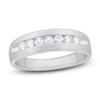 Thumbnail Image 1 of Men's Diamond Anniversary Band 1/2 ct tw Round 14K White Gold