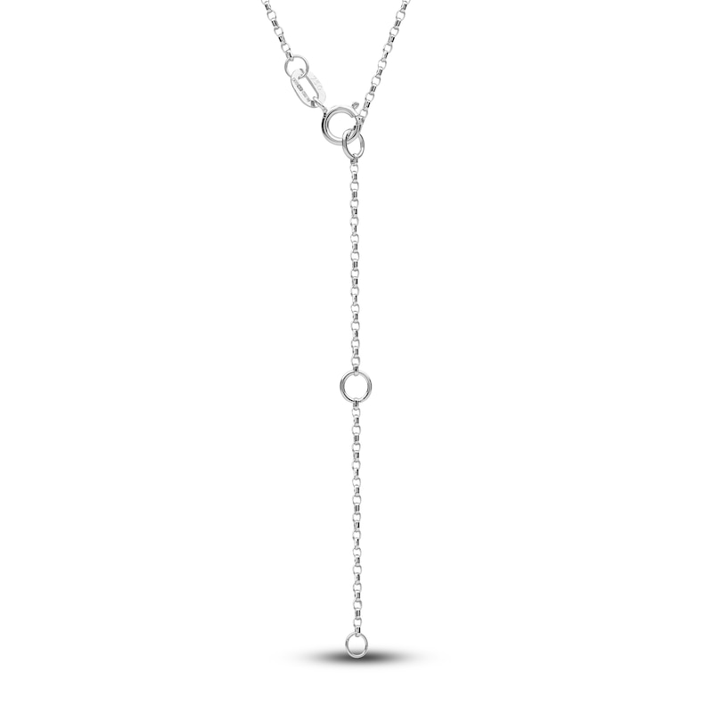 Main Image 3 of Yoko London Akoya Cultured Pearl Necklace 3/8 ct tw Diamonds 18K White Gold 18"