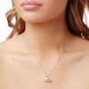 Thumbnail Image 4 of Yoko London Akoya Cultured Pearl Necklace 3/8 ct tw Diamonds 18K White Gold 18"