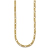 Thumbnail Image 2 of High-Polish Figaro Chain Necklace 24K Yellow Gold 20" 4.8mm