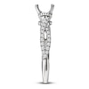 Thumbnail Image 3 of Diamond Engagement Ring Setting 1/3 ct tw Round Platinum
