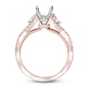 Thumbnail Image 1 of Diamond Engagement Ring Setting 1/2 ct tw Round 14K Rose Gold