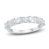 Thumbnail Image 1 of Diamond Anniversary Band 1-1/2 ct tw Oval/Emerald 14K White Gold
