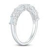 Thumbnail Image 2 of Diamond Anniversary Band 1-1/2 ct tw Oval/Emerald 14K White Gold
