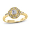 Thumbnail Image 1 of Diamond Fashion Ring 1/6 ct tw 10K Yellow Gold