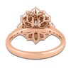 Thumbnail Image 3 of Baguette, Round & Marquise-Cut Diamond Ring 1 ct tw 14K Rose Gold