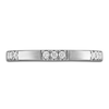 Thumbnail Image 3 of Diamond Wedding Band 1/8 ct tw 14K White Gold 2.3mm