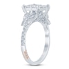 Thumbnail Image 2 of Pnina Tornai Diamond Princess-Cut Quad Engagement Ring 2-1/6 ct tw 14K White Gold