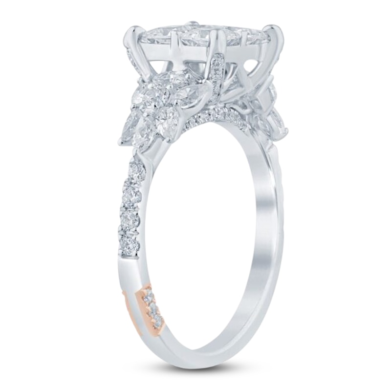 Main Image 2 of Pnina Tornai Diamond Princess-Cut Quad Engagement Ring 2-1/6 ct tw 14K White Gold