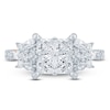 Thumbnail Image 3 of Pnina Tornai Diamond Princess-Cut Quad Engagement Ring 2-1/6 ct tw 14K White Gold