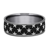 Thumbnail Image 3 of Men's Star Pattern Wedding Band Tantalum & Titanium