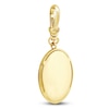 Thumbnail Image 3 of Charm'd by Lulu Frost Diamond Puffed Oval Charm 1/6 ct tw 10K Yellow Gold