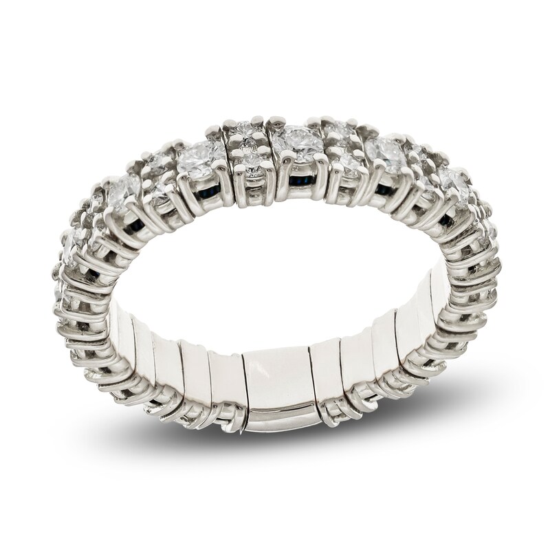 Main Image 1 of ZYDO Diamond Stretch Ring 1-1/6 ct tw 18K White Gold
