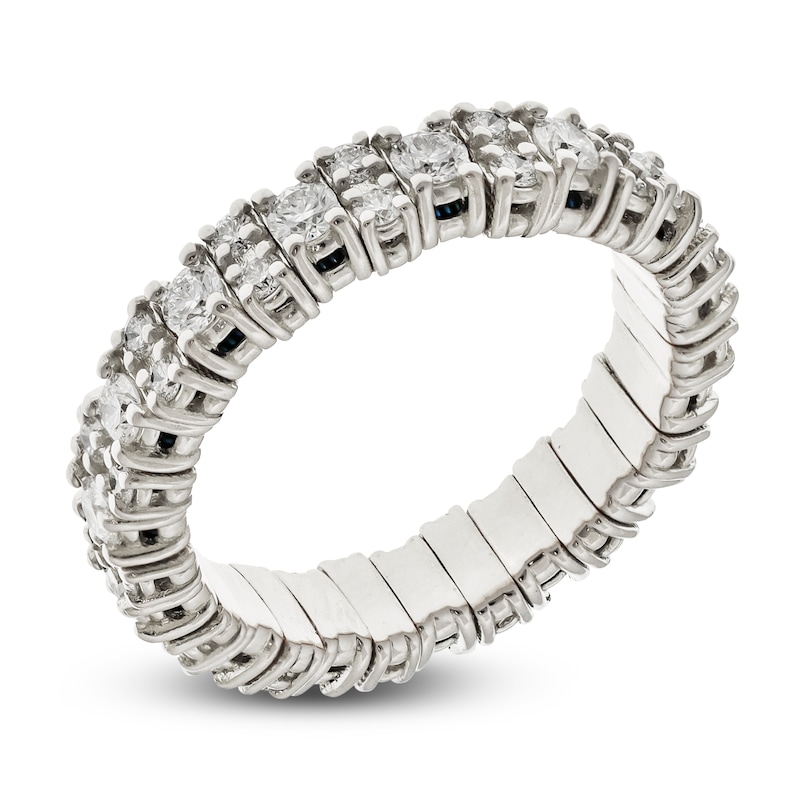 Main Image 2 of ZYDO Diamond Stretch Ring 1-1/6 ct tw 18K White Gold