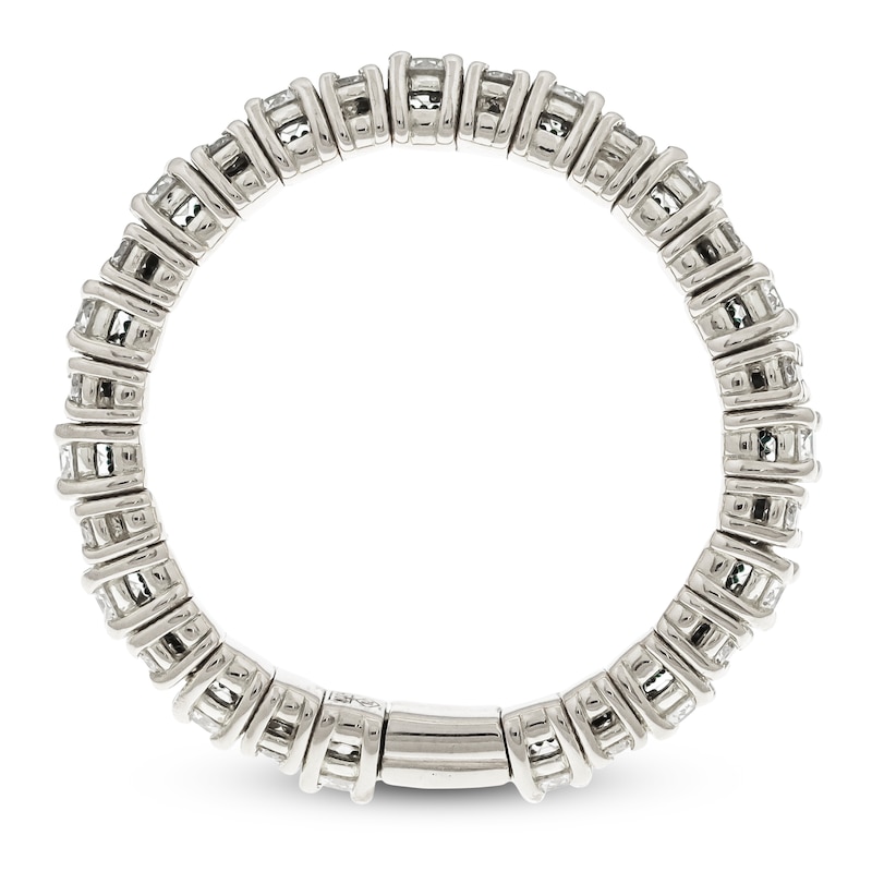 Main Image 4 of ZYDO Diamond Stretch Ring 1-1/6 ct tw 18K White Gold