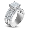 Thumbnail Image 2 of Brilliant Moments Princess-Cut Quad Diamond Engagement Ring 2-1/2 ct tw 14K White Gold