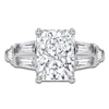Thumbnail Image 3 of Radiant-Cut Created By Jared Studio Lab-Grown Diamond Engagement Ring 4-1/2 ct tw 14K White Gold