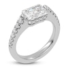 Thumbnail Image 2 of Emerald-Cut Created By Jared Studio Lab-Grown Diamond Engagement Ring 2-1/3 ct tw 14K White Gold