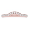 Thumbnail Image 3 of Created By Jared Studio Lab-Grown Diamond Contour Band 1/4 ct tw 14K Rose Gold