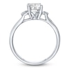 Thumbnail Image 2 of Brilliant Moments Oval-Cut Diamond Engagement Ring 1 ct tw 14K White Gold