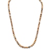 Thumbnail Image 1 of 1933 by Esquire Men's Natural Jasper Bead Necklace 18K Yellow Gold-Plated Sterling Silver 26"