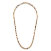Thumbnail Image 2 of 1933 by Esquire Men's Natural Jasper Bead Necklace 18K Yellow Gold-Plated Sterling Silver 26"
