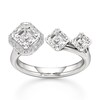 Thumbnail Image 1 of J'Lure Square-Emerald Step-Cut Lab-Grown Diamond Engagement Ring 2-1/6 ct tw 18K White Gold