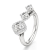 Thumbnail Image 4 of J'Lure Square-Emerald Step-Cut Lab-Grown Diamond Engagement Ring 2-1/6 ct tw 18K White Gold