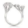 Thumbnail Image 2 of J'Lure Square-Emerald Step-Cut Lab-Grown Diamond Engagement Ring 3-5/8 ct tw 18K White Gold