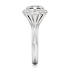 Thumbnail Image 3 of J'Lure Square-Emerald Step-Cut Lab-Grown Diamond Engagement Ring 3-5/8 ct tw 18K White Gold