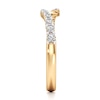 Thumbnail Image 3 of J'Lure Lab-Grown Diamond Contour Wedding Band 1/3 ct tw 18K Yellow Gold