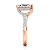 Thumbnail Image 3 of J'Lure Pear Step-Cut Lab-Grown Diamond Bypass Engagement Ring 2-1/2 ct tw 18K Rose Gold