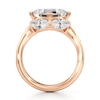 Thumbnail Image 2 of J'Lure Carre Step-Cut Lab-Grown Diamond Engagement Ring 4-1/2 ct tw 18K Rose Gold